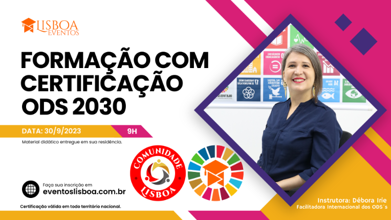 Formação com certificação ODS 2030